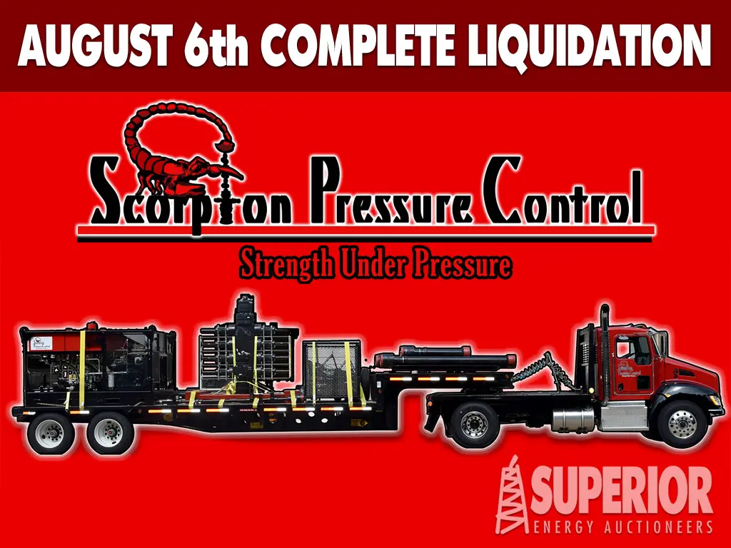 Complete Liquidation of Scorpion Pressure Control