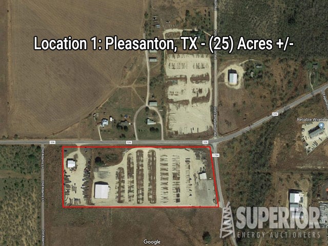 Real Estate - Location 3: Pleasanton, TX (25) Acres +/-
