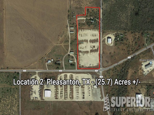 Real Estate - Location 2: Pleasanton, TX (25.7) Acres +/-