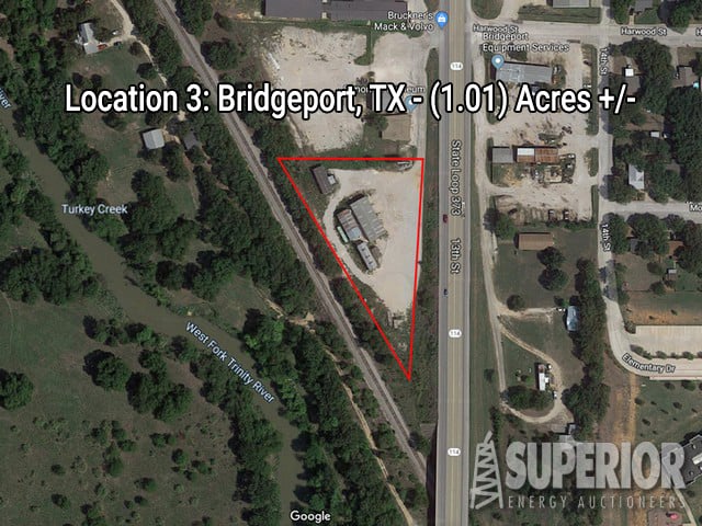 Real Estate - Location 3: Bridgeport, TX (1.01) Acres +/-