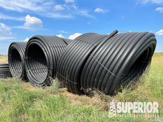 (2) Miles 4" Polypipe NEW - YD2
