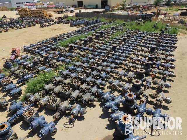 (90+) FC 4-1/16" 10K Gate Valves & 7-1/16" Block Crosses